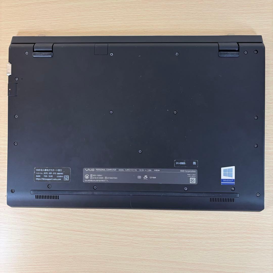 VAIO Pro PK i3 8GB SSD256GB Win10 カメラ