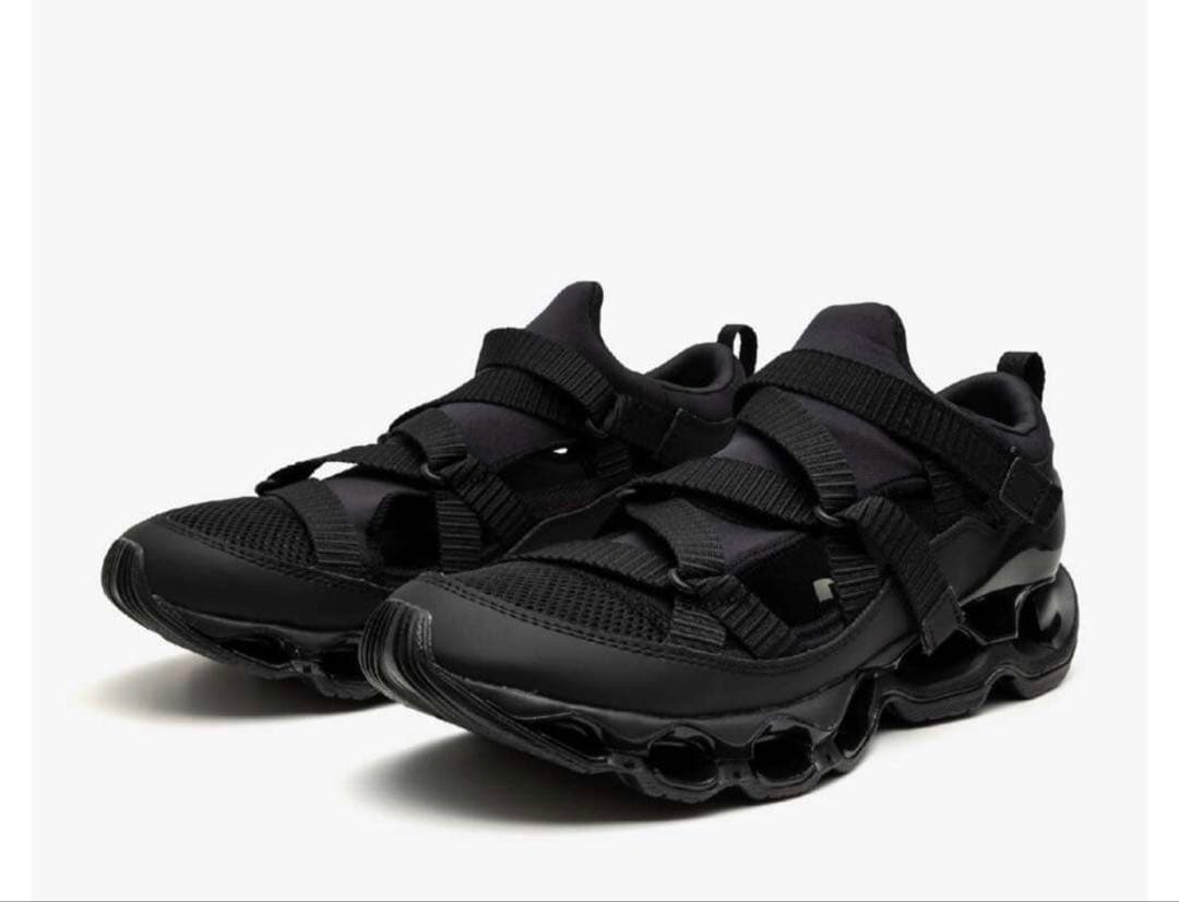 WAVE PROPHECY STRAP ブラック　ミズノ　サンダル　28.5