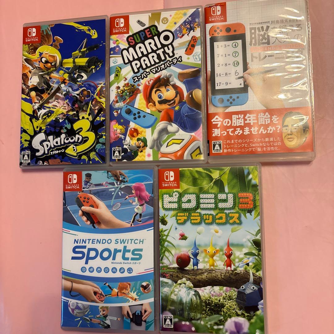 Nintendo Switch ソフト 5本セット 別売り可能！