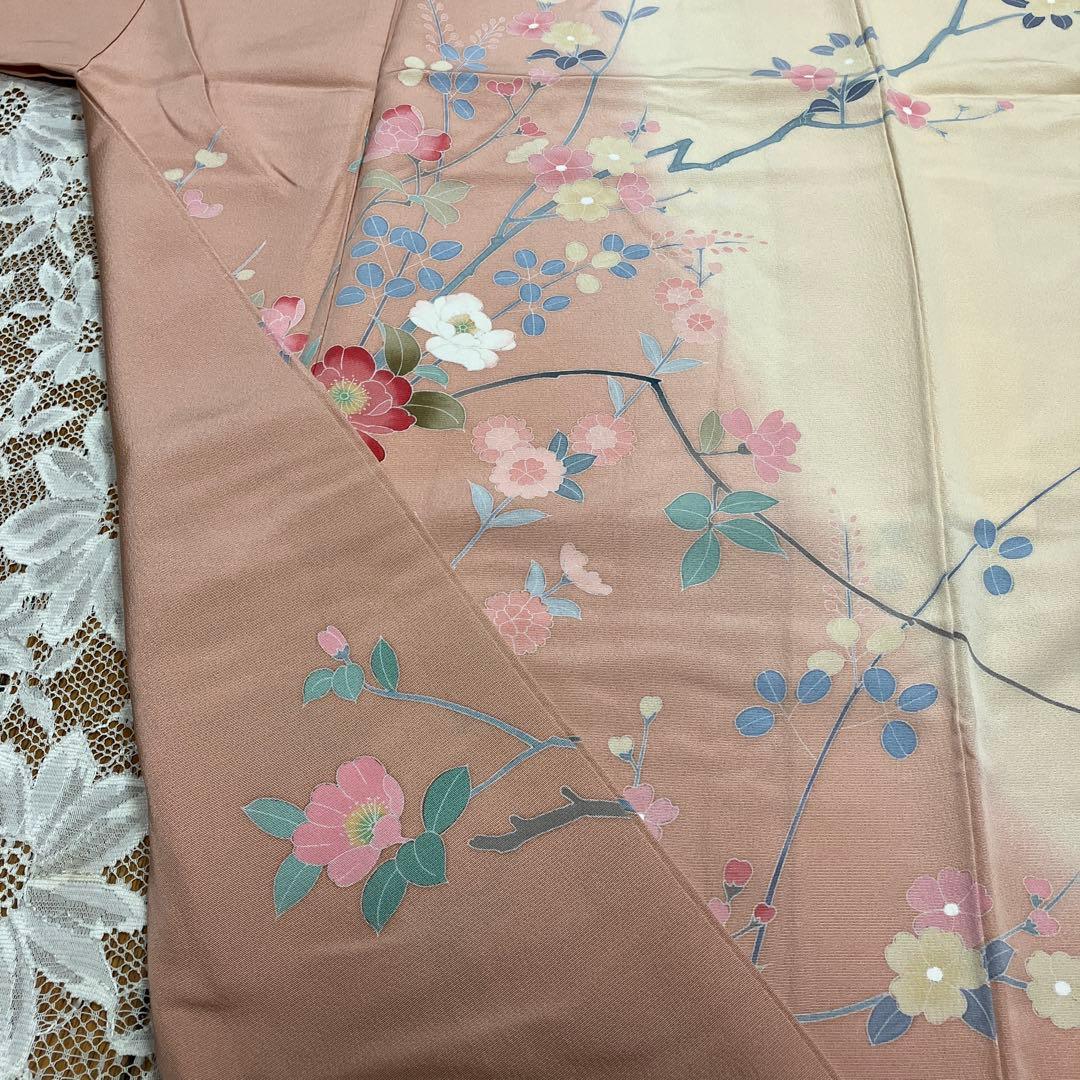 美品４点 ＊本加賀友禅作家落款入り 訪問着＊本金箔袋帯　入学式卒業式 結婚式