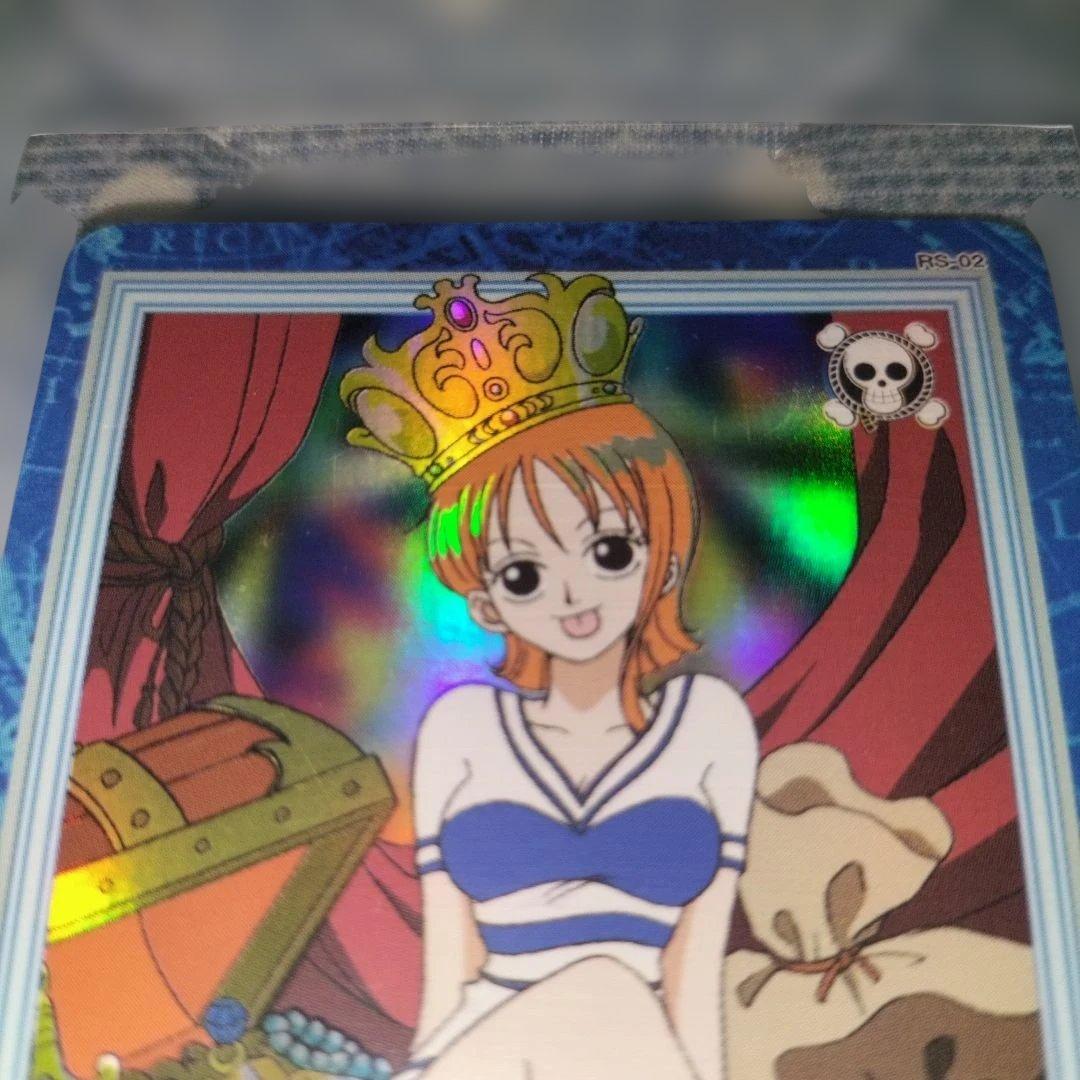 ワンピースカード　ナミ　当時物　旧カード　海賊専門の泥棒