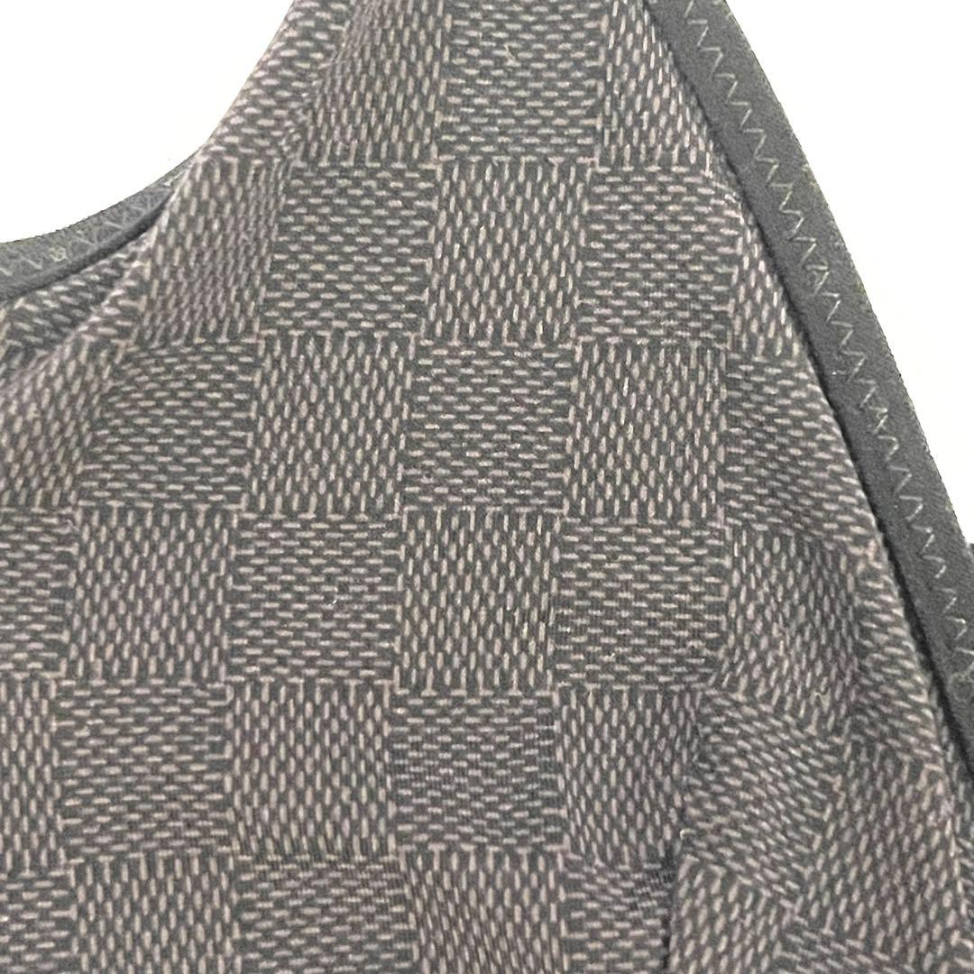 【美品】LOUIS VUITTON 水着 ビキニ トップス　ダミエ柄
