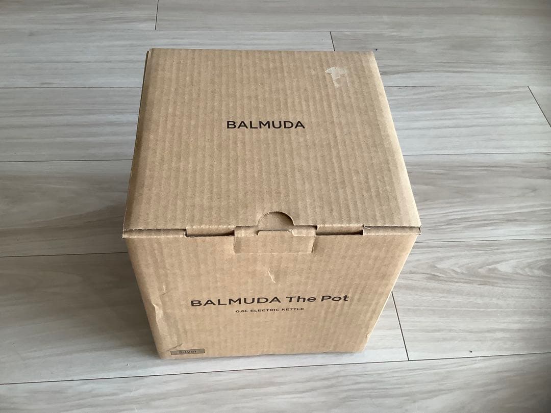 リトルミー【ほぼ未使用】BALMUDA The Pot ケトル シルバー