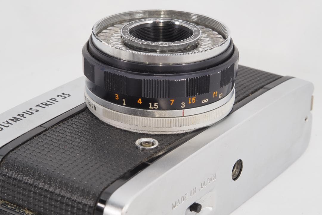 OLYMPUS TRIP 35 分解整備,清掃済 正常動作（赤ベロ出ます）113