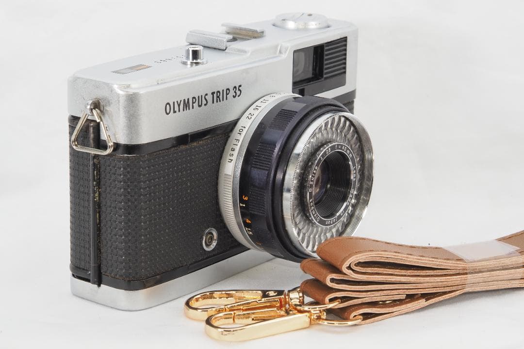 OLYMPUS TRIP 35 分解整備,清掃済 正常動作（赤ベロ出ます）113