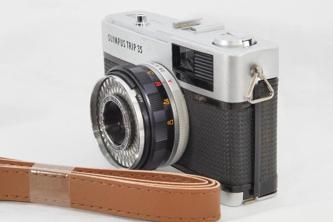 OLYMPUS TRIP 35 分解整備,清掃済 正常動作（赤ベロ出ます）113