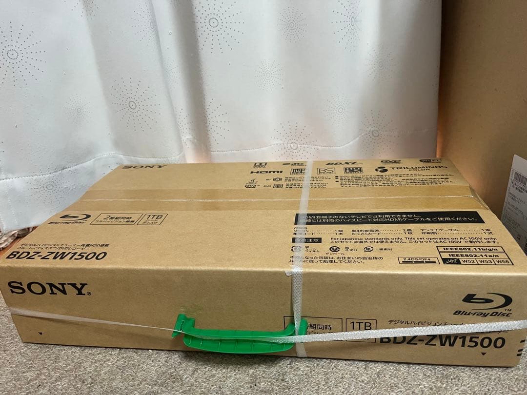 SONY⭐︎BDZ-ZW1500⭐︎新品未開封品