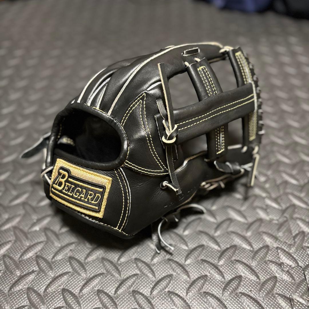 ノ*ブ様 ベルガード　硬式　内野手用　ジュテルレザー