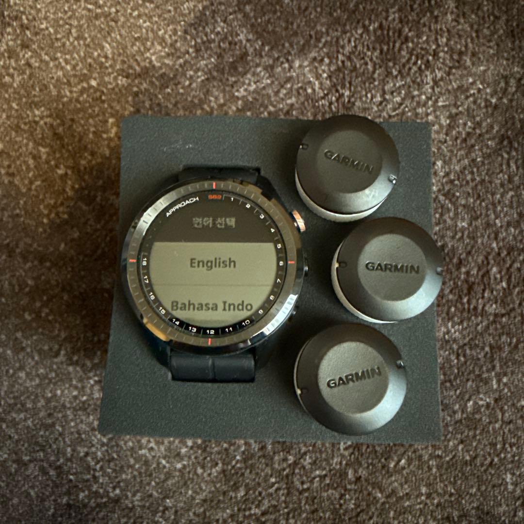 GARMIN Approach S62 GPSゴルフウォッチ CT10x3付
