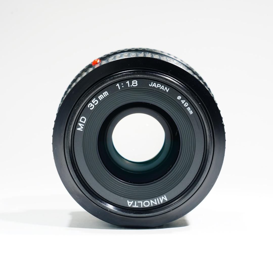 【希少 極美品】動作◎ ミノルタ New MD 35mm F1.8 198