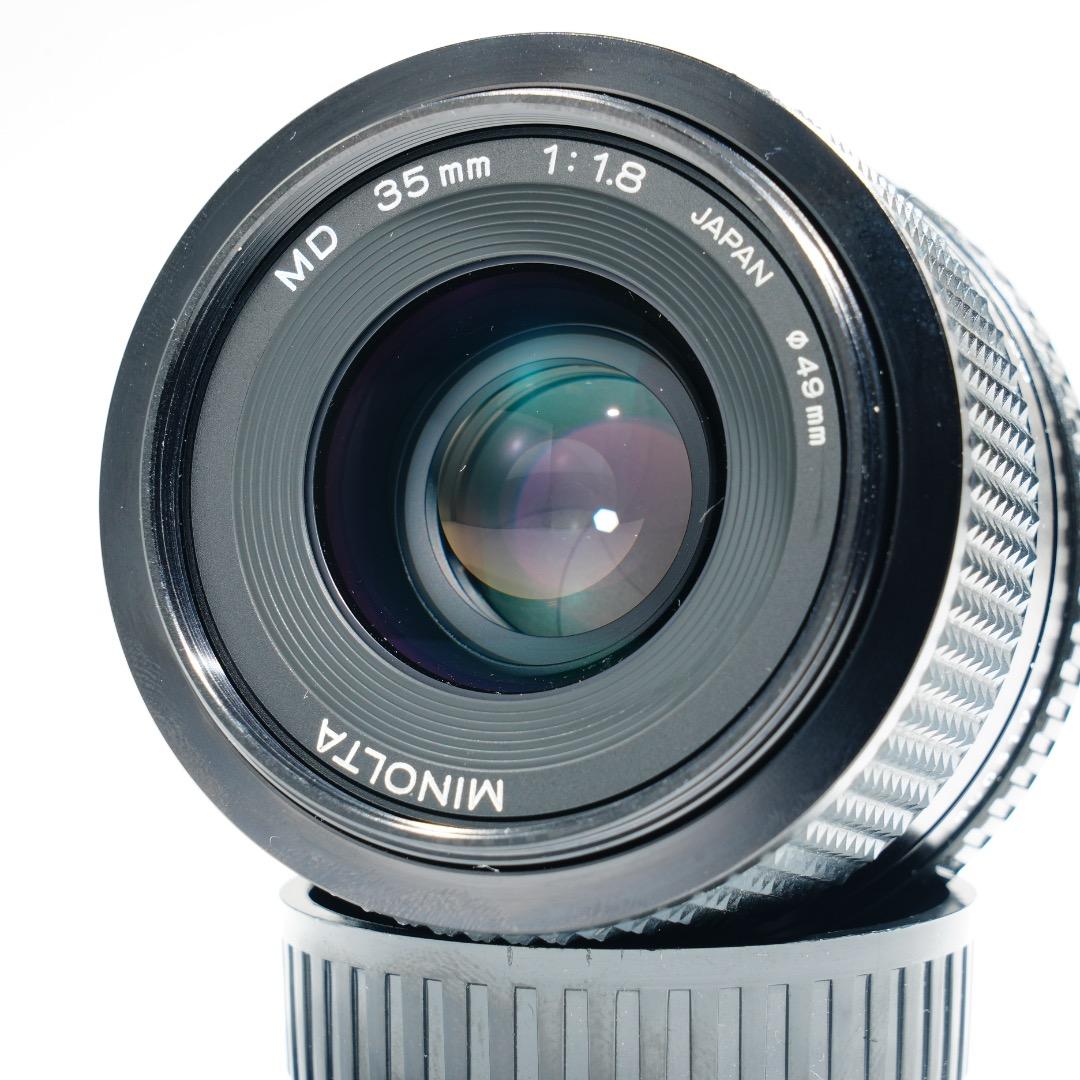 【希少 極美品】動作◎ ミノルタ New MD 35mm F1.8 198