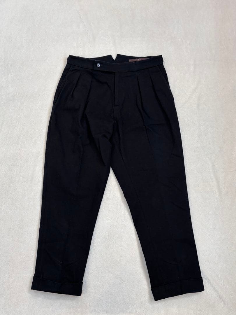 BERWICH ベルウィッチ スコッチ パンツ 46 黒