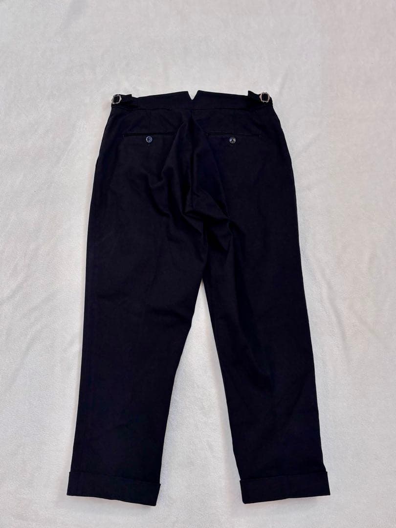 BERWICH ベルウィッチ スコッチ パンツ 46 黒