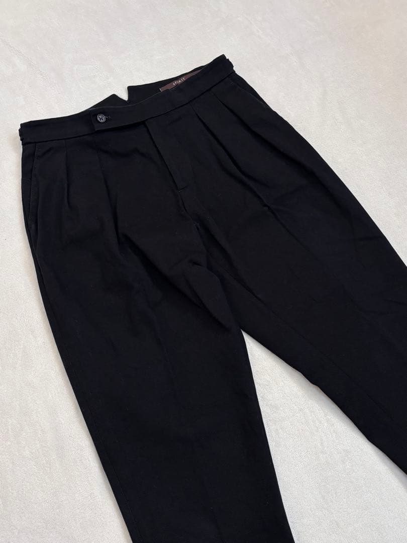 BERWICH ベルウィッチ スコッチ パンツ 46 黒