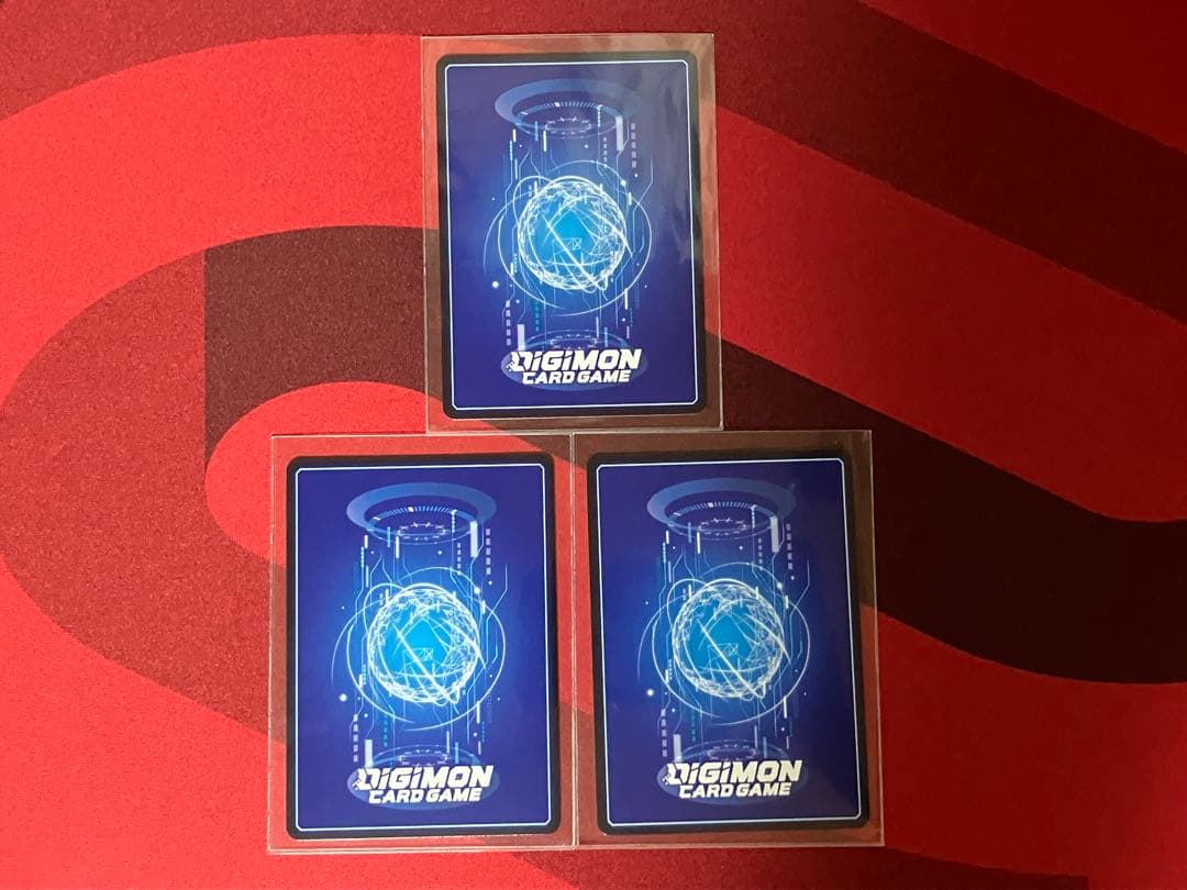 エボカ 白峰ノキア・ウォーグレイモン・メタルガルルモン 3枚セット