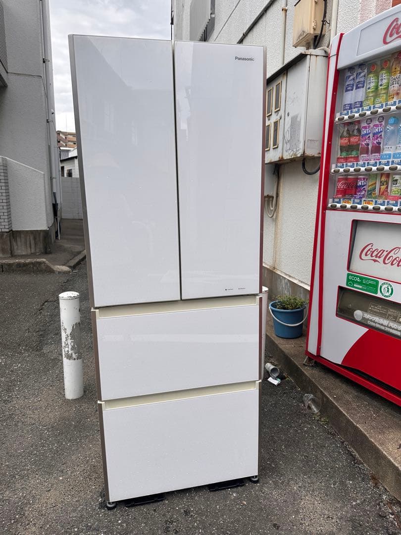 【2016年製】Panasonic 506L 大型冷蔵庫 NR-JD5101S
