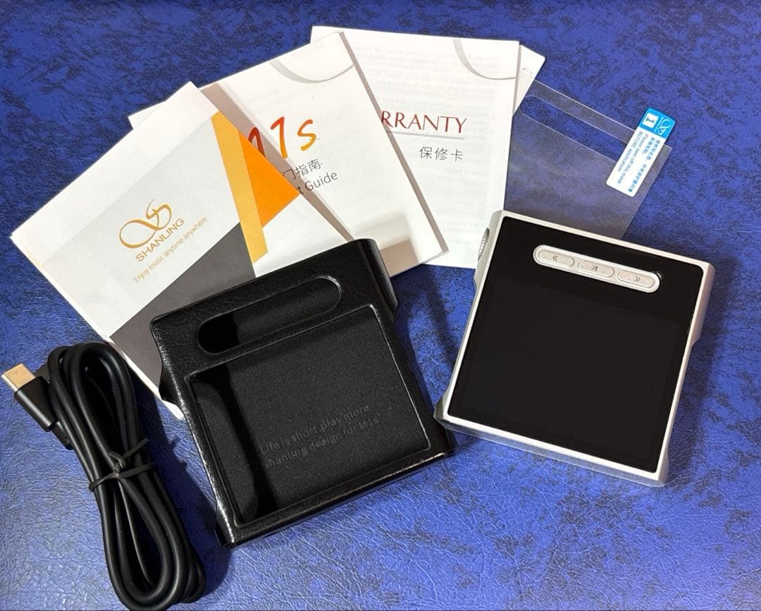 【純正レザーケース付き】SHANLING M1S デジタルオーディオプレーヤー