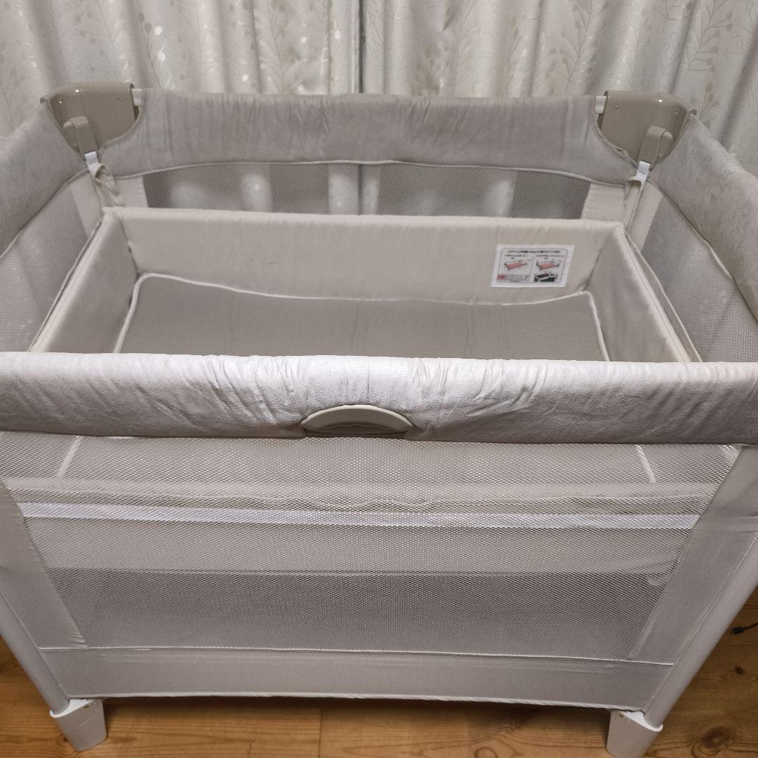 アップリカ 折りたたみ ベビーベッド ココネルエアー　プラス　AB プレイヤード
