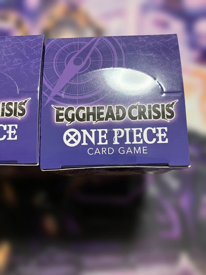 ワンピースカード　EGGHEAD CRISISテープ付き　3box