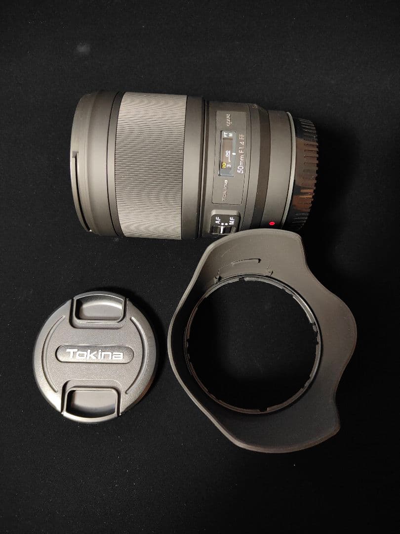 美品　Tokina 50mm F1.4 FF キャノンEF用レンズ
