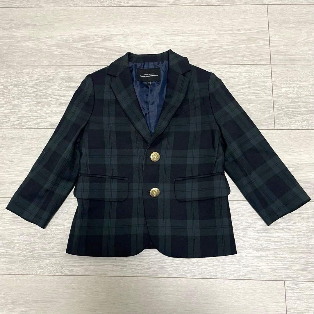 グリーンレーベル　105 キッズ　子供　男の子　フォーマル　スーツ　入園式