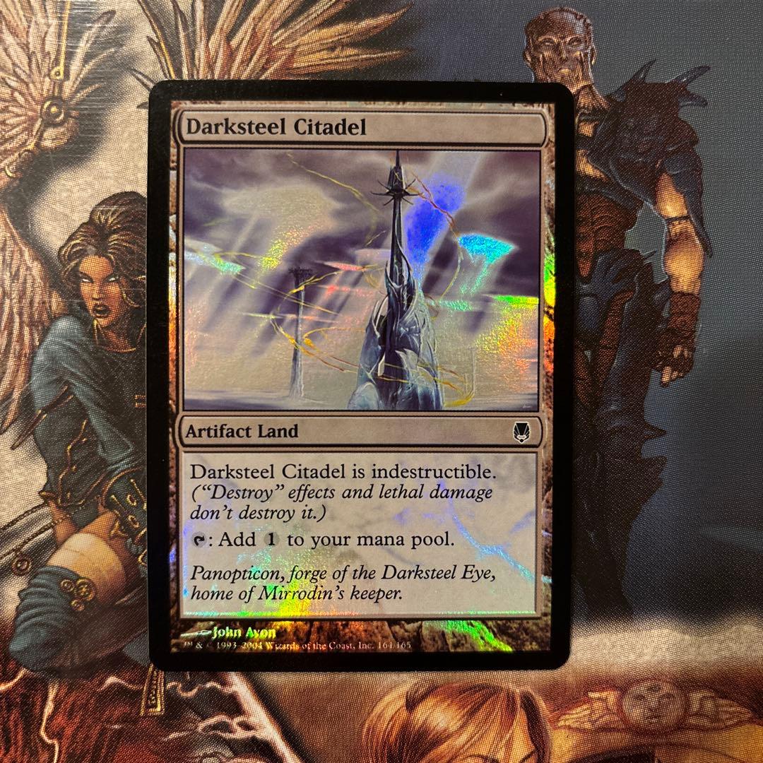 【Foil】ダークスティールの城塞/Darksteel Citadel