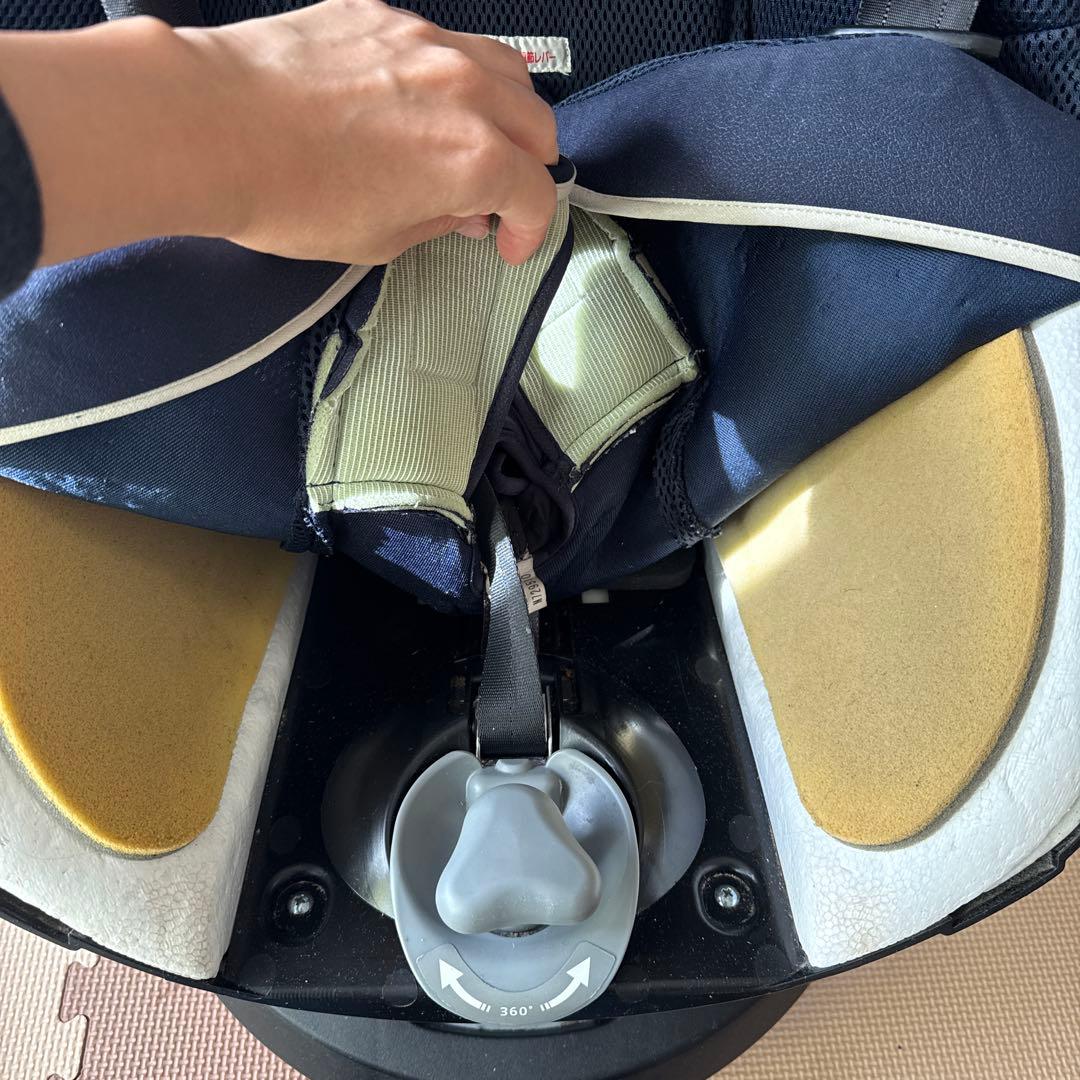 値下　エールベベ　クルット5i グランス　グランスネイビー　ISOFIX