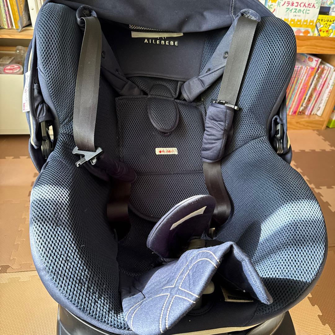 値下　エールベベ　クルット5i グランス　グランスネイビー　ISOFIX