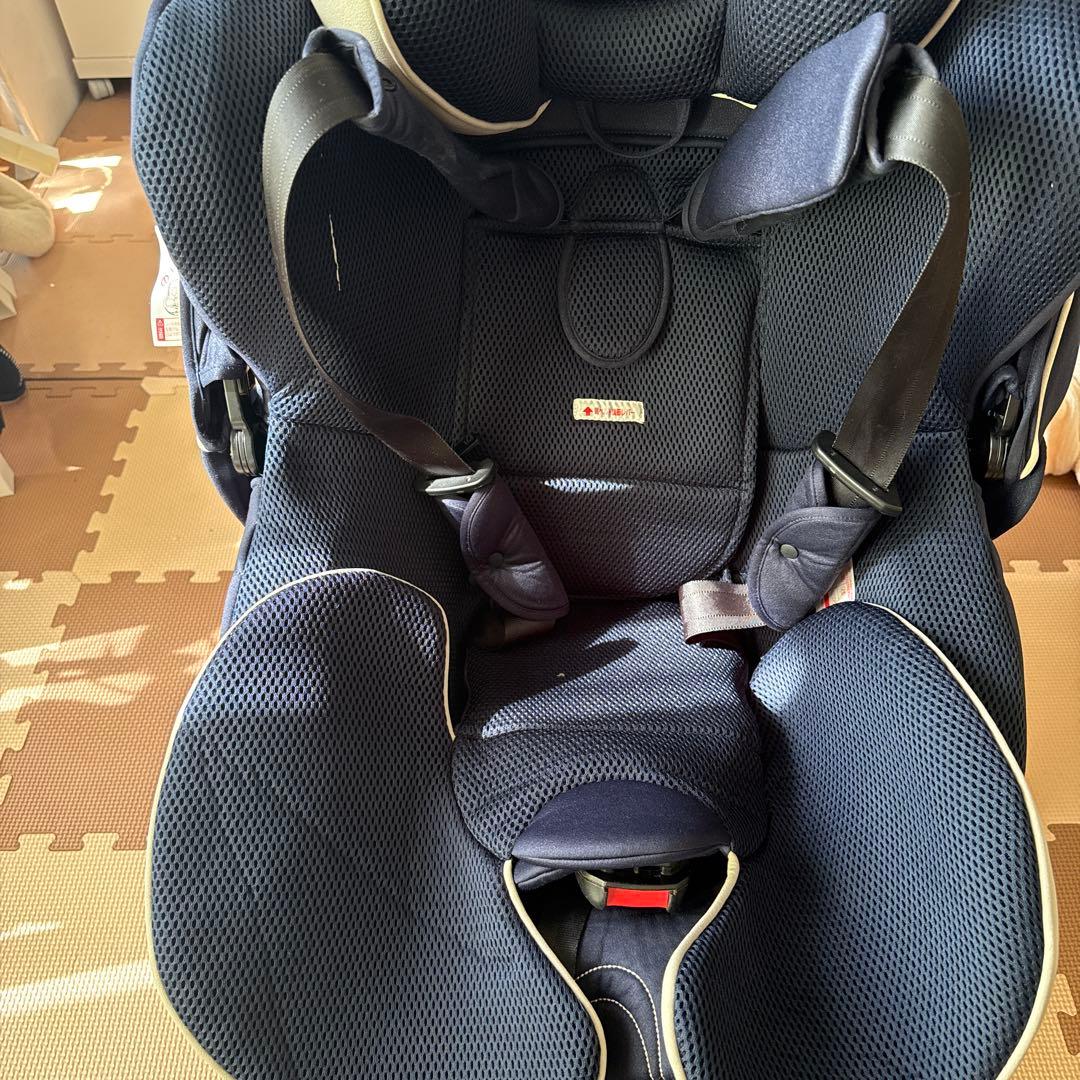 値下　エールベベ　クルット5i グランス　グランスネイビー　ISOFIX
