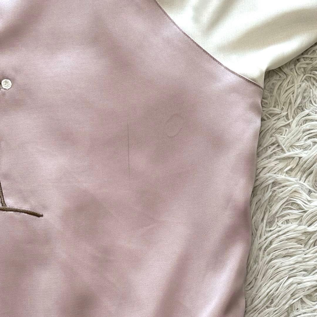 美品 グラニフ シマエナガ 刺繍 スカジャン ブルゾン Lサイズ 完売品 希少