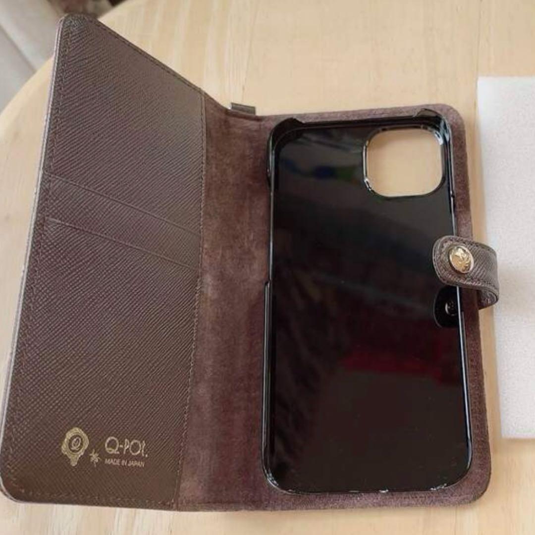 Q-pot. ビターチョコ　iPhone13ケース　キューポット