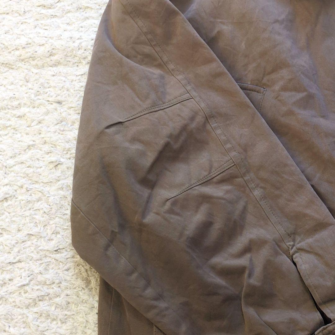 値下げ中【USA製】80sL.L.Beanカバーオール襟レザーダック地