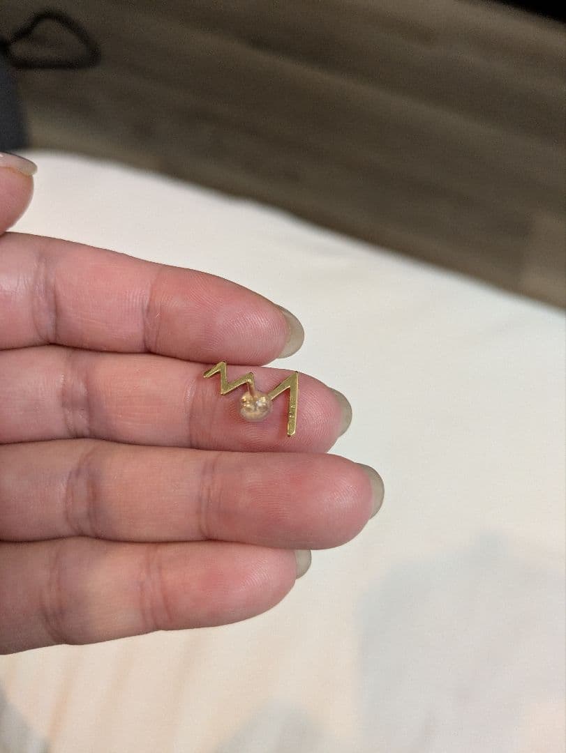 cadeaux Jewelry カドー ギザギザピアス