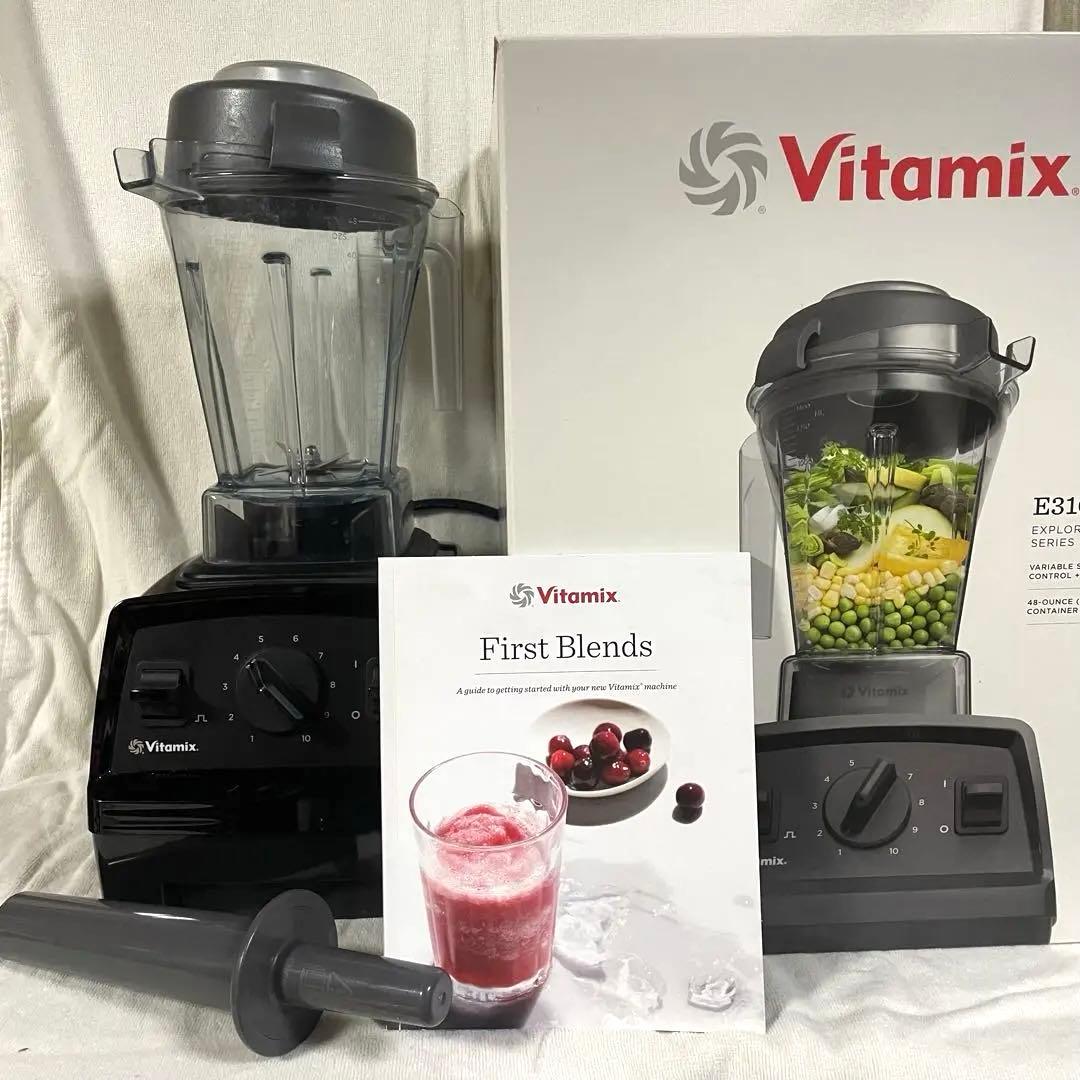 Vitamix VM0202 E310 ブラック レシピブック付き　2019年製