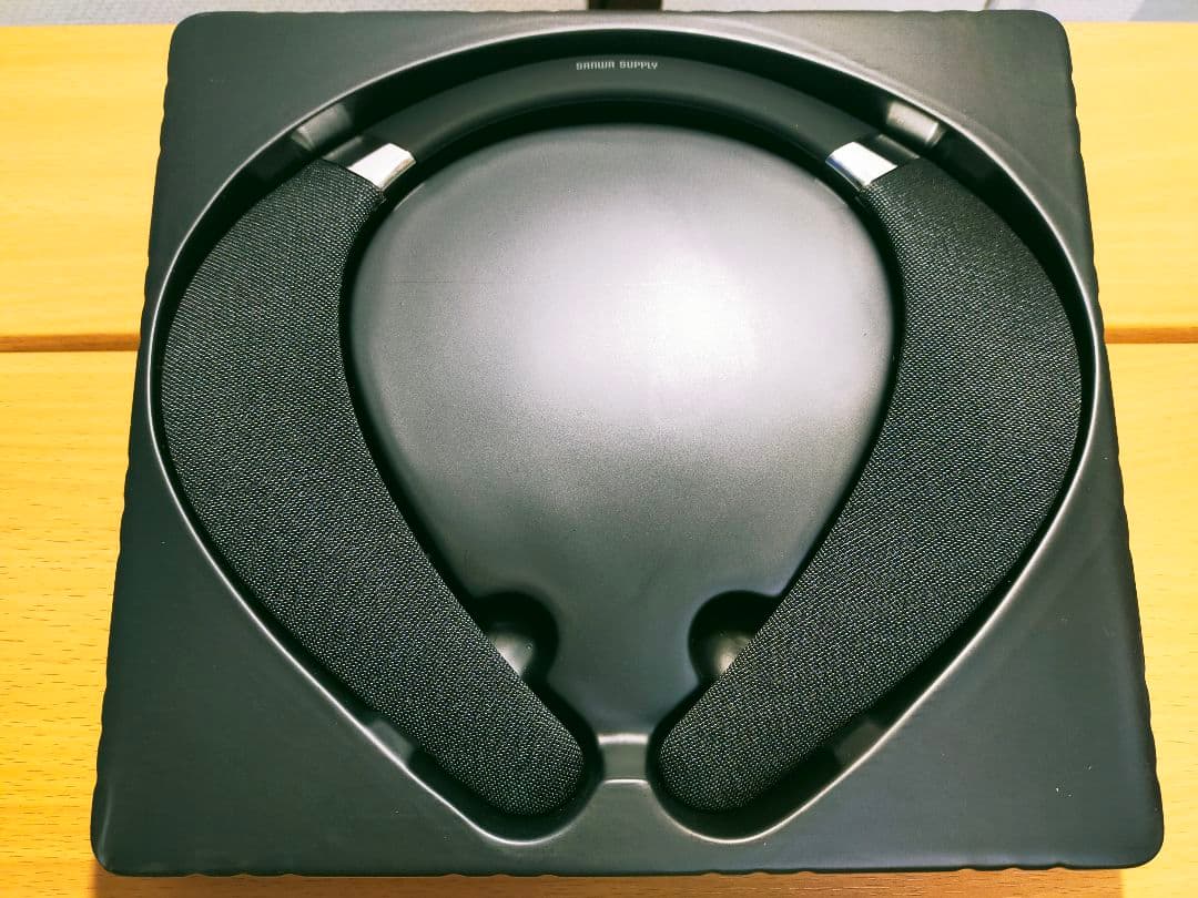 ネックスピーカー・オーディオトランスミッターセット 402-SP102SET1