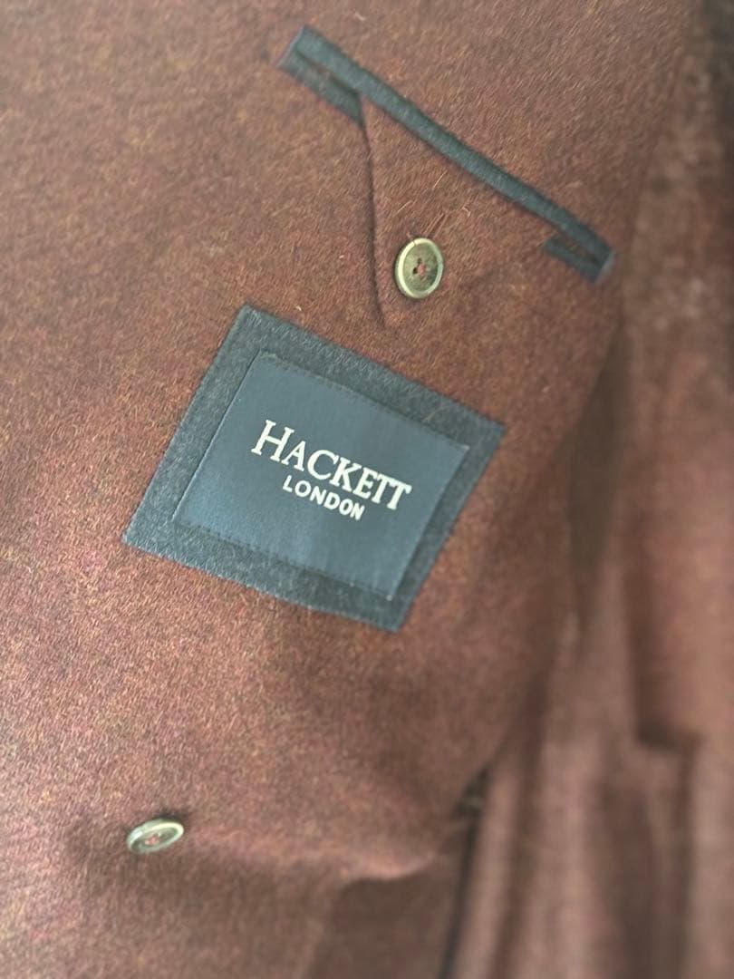 【k56様】バーガンディ ウールジャケット US50サイズ