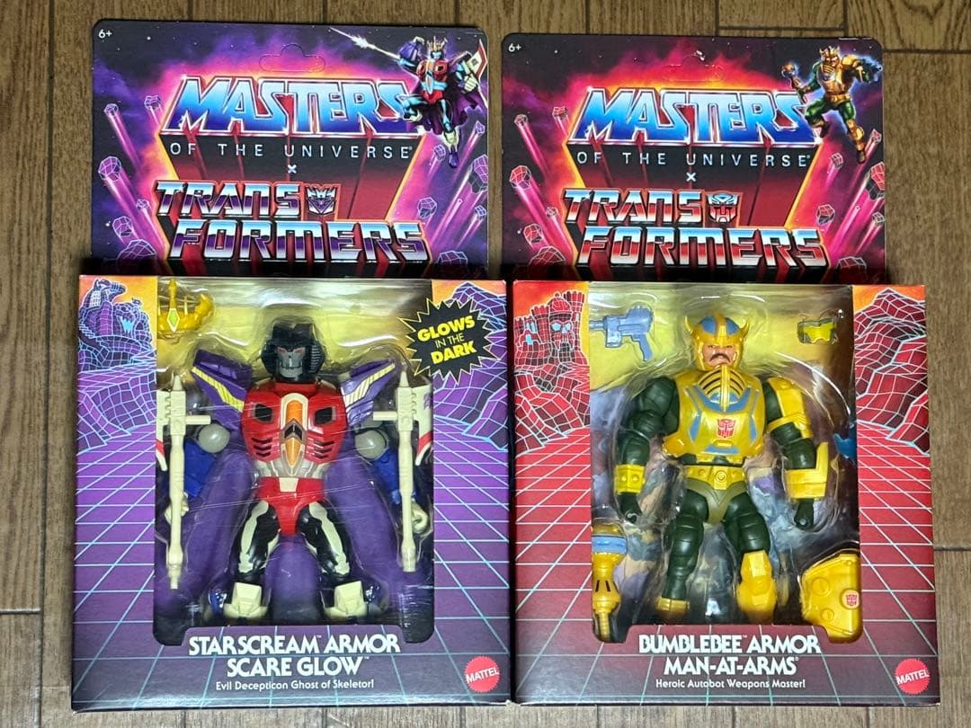 貴重 トランスフォーマー マスターズオブザユニバース セット motu ヒーマン