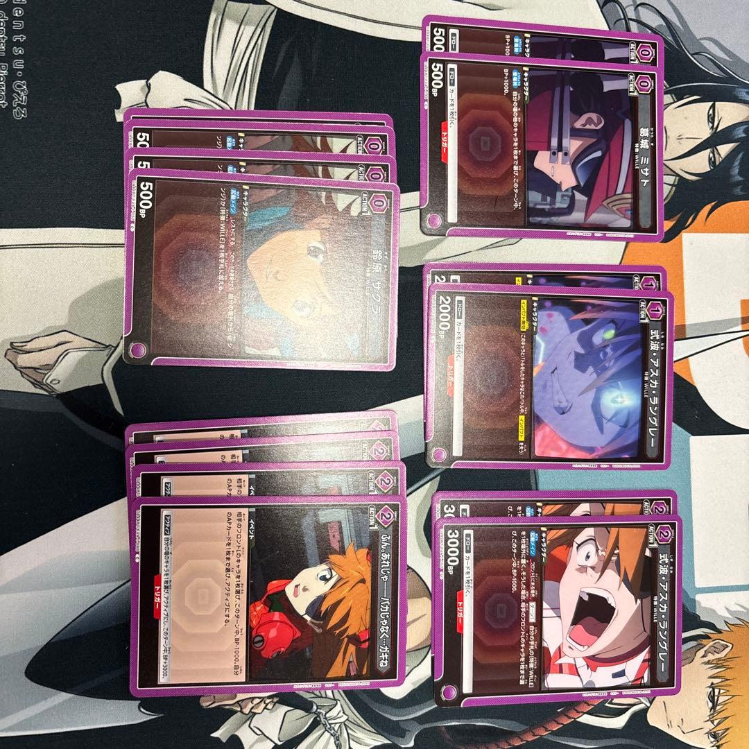 ユニオンアリーナエヴァンゲリオンWILLEデッキスタートデッキプロモ調整パーツ付