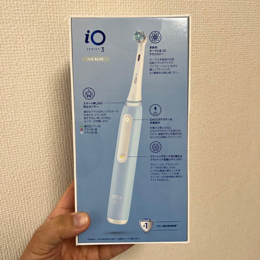 オーラルB iO3 フロスセット 【未使用、撮影のため外箱だけ開封】