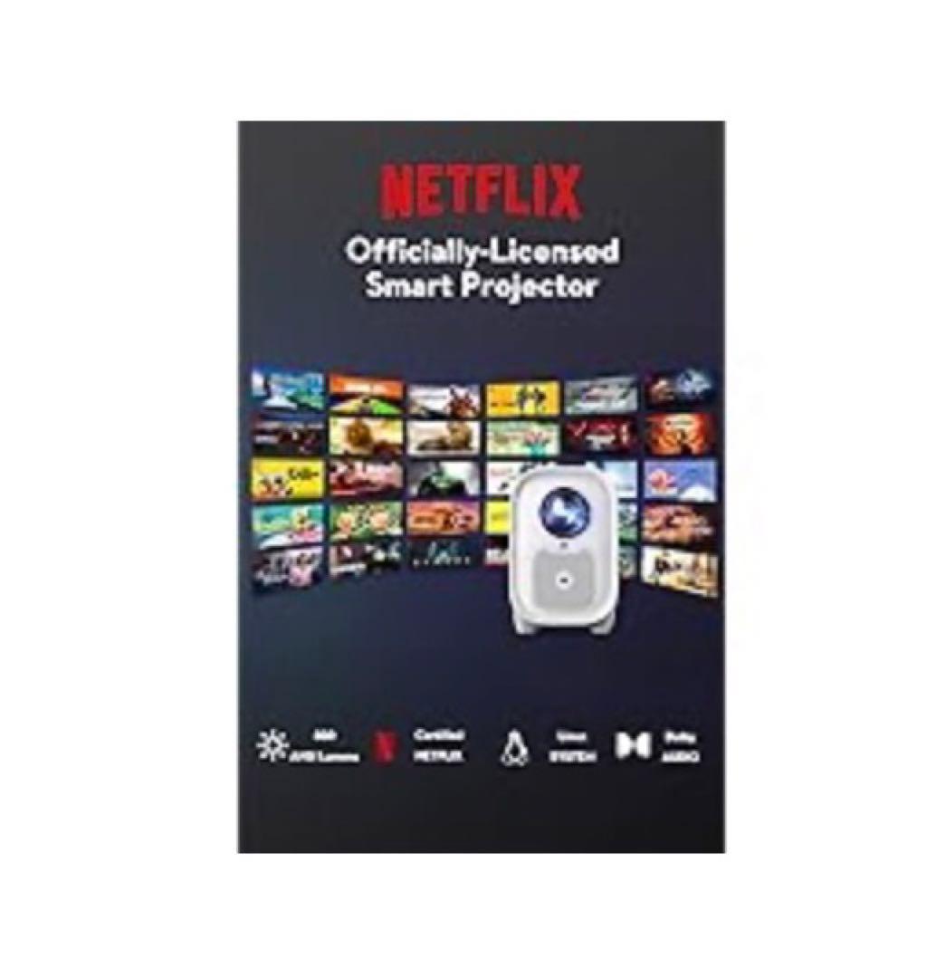 COI-UNO5プロジェクター 800ANSI Netflix認定【ブラック】
