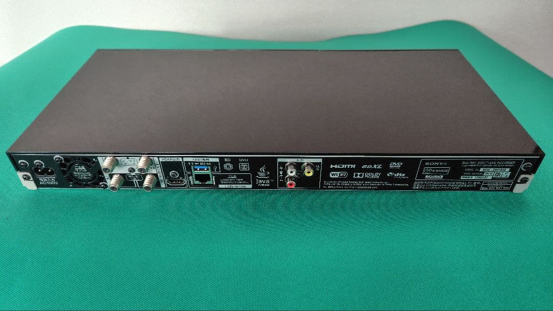 ぽちゅりーぬ SONY BDZ-ZW1000 1TB ブルーレイレコーダー