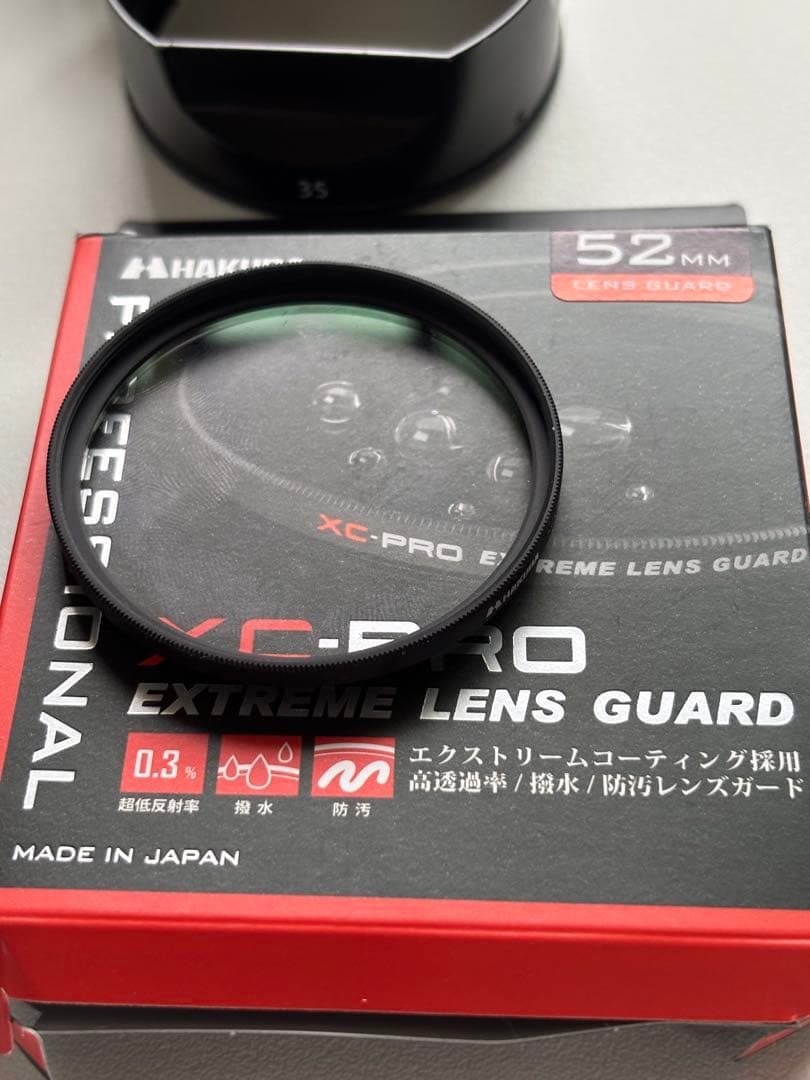 FUJINON 35mm f/1.4 単焦点レンズ＋レンズフィルター付き