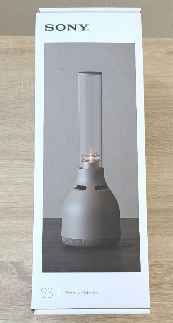 【ほぼ未使用】グラスサウンドスピーカー　SONY LSPX-S3