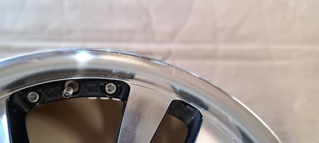 VOLTEC★15x5Jインチホイール 4H100+45 スポークデザイン4本