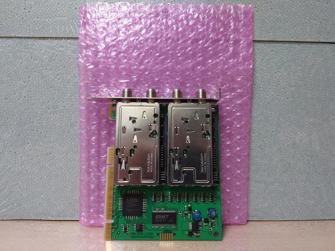 未使用 アースソフト PT2 Rev.A 地デジ・BSCSチューナーカード①