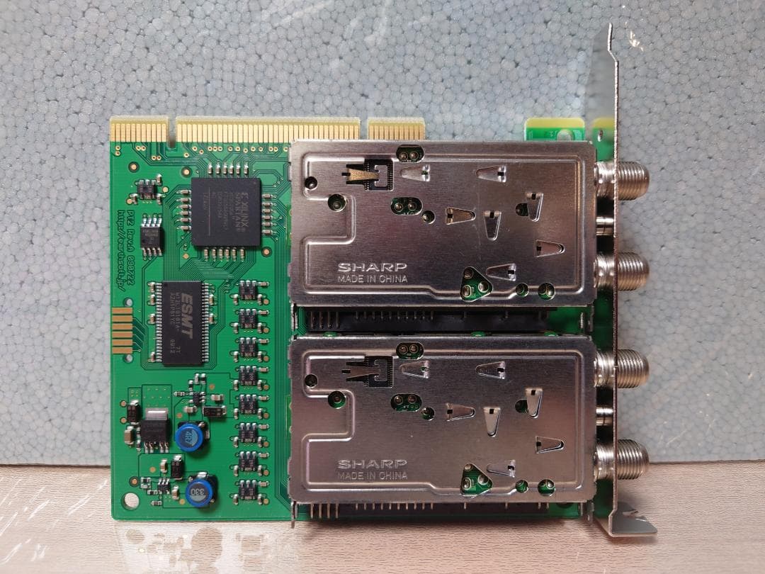 未使用 アースソフト PT2 Rev.A 地デジ・BSCSチューナーカード①