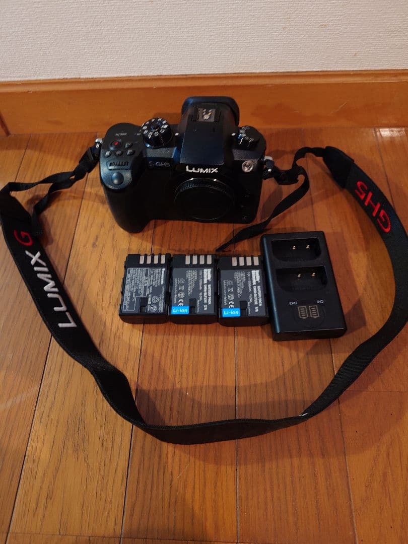 LUMIX GH5 ミラーレス一眼 本体 バッテリー3個付き