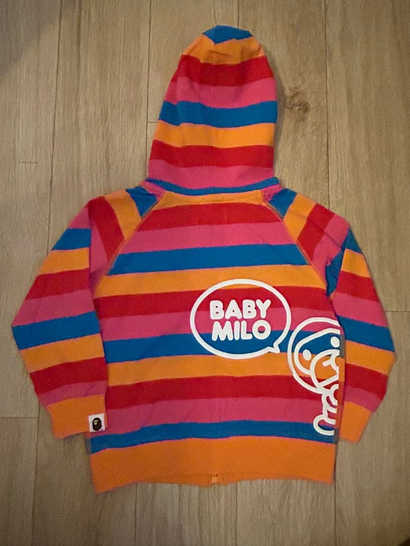 A BATHING APE BABY MILO パーカー