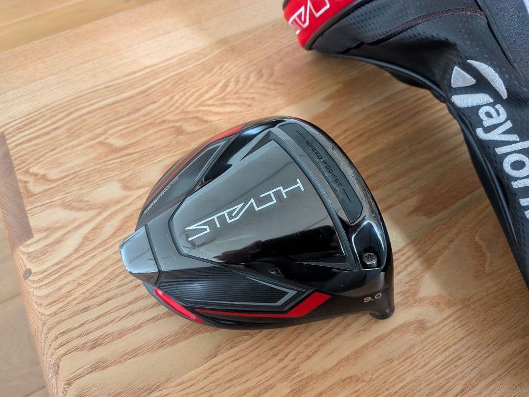 TaylorMade STEALTH ドライバー　9度　ヘッド＋カバー