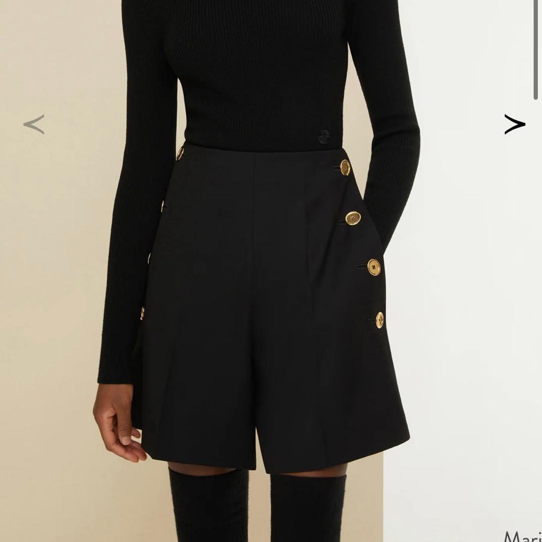 【新品未使用】Patou アイコニック ウール ショートパンツ〈専用〉